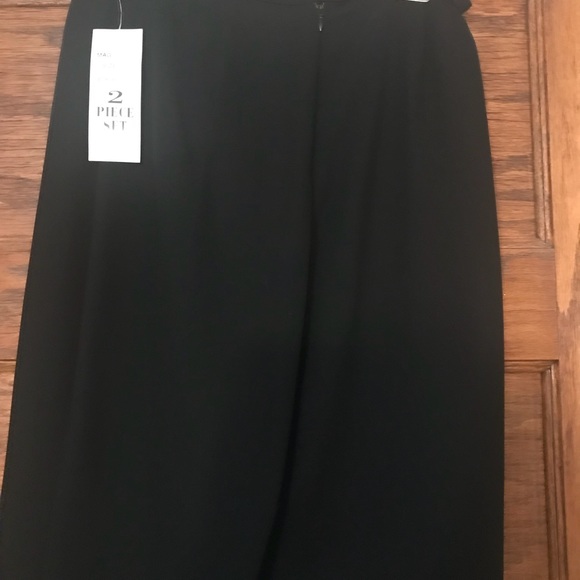 Brand New Gorgeous Black Top and Pants - Picture 5 of 5